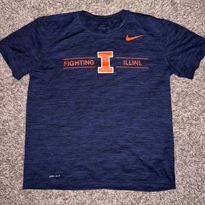 Fighting Illini Nike Drifit shirt
